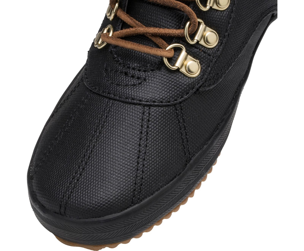 Womens Keds Boots - Scout Water-Resistant w/ Thinsulate™ - Black - 5319-NIPDE